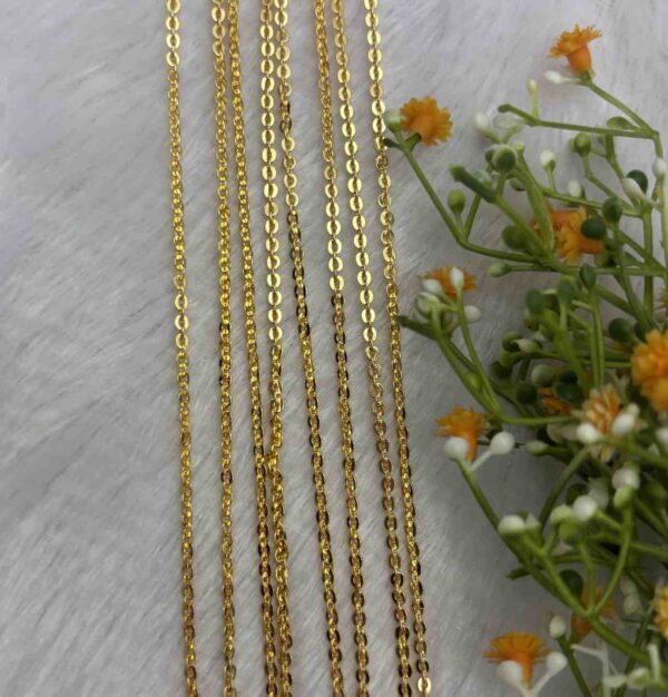 Anti Turnised Gold Chain- 0.85 M